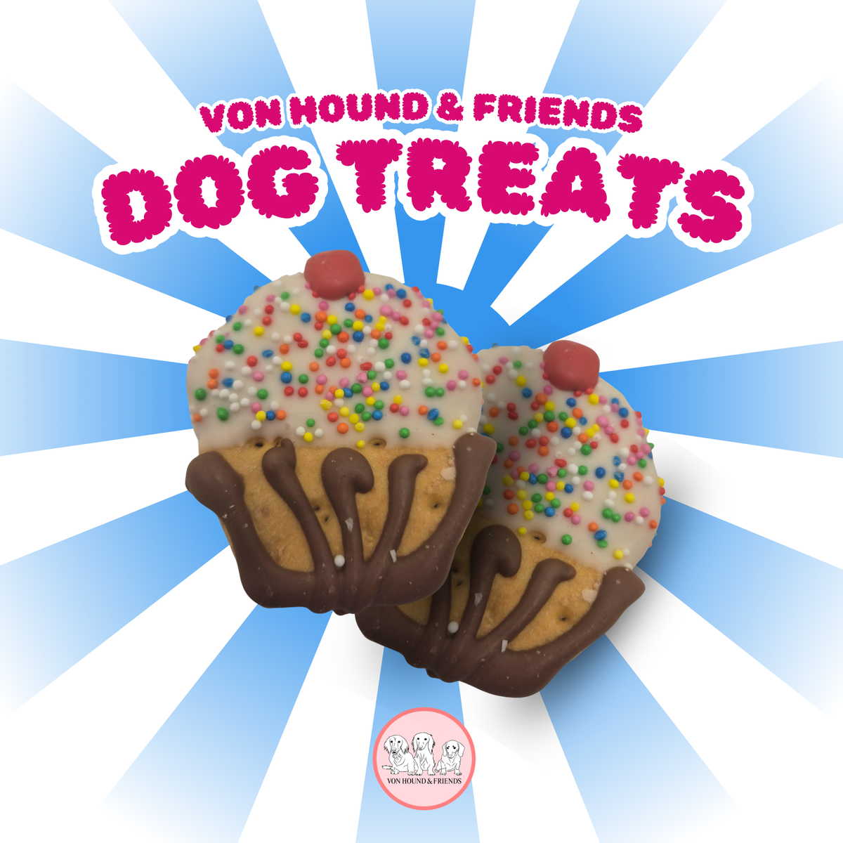 Cupcake Biscuit - Gourmet Dog Treat