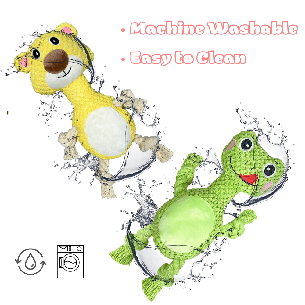 Von Hound and Friends Machine Washable Rope Dog Toy