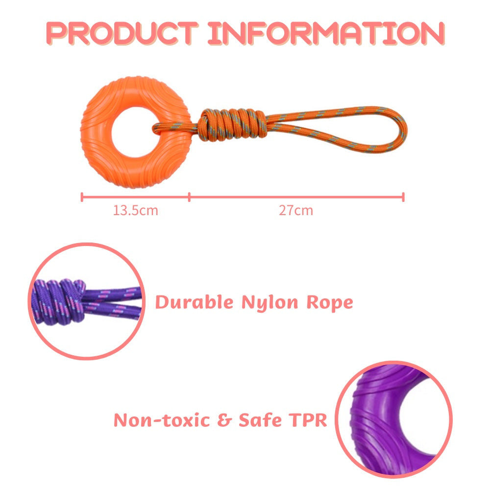 Squeaky Dog Tug Toy - Von Hound and Friends