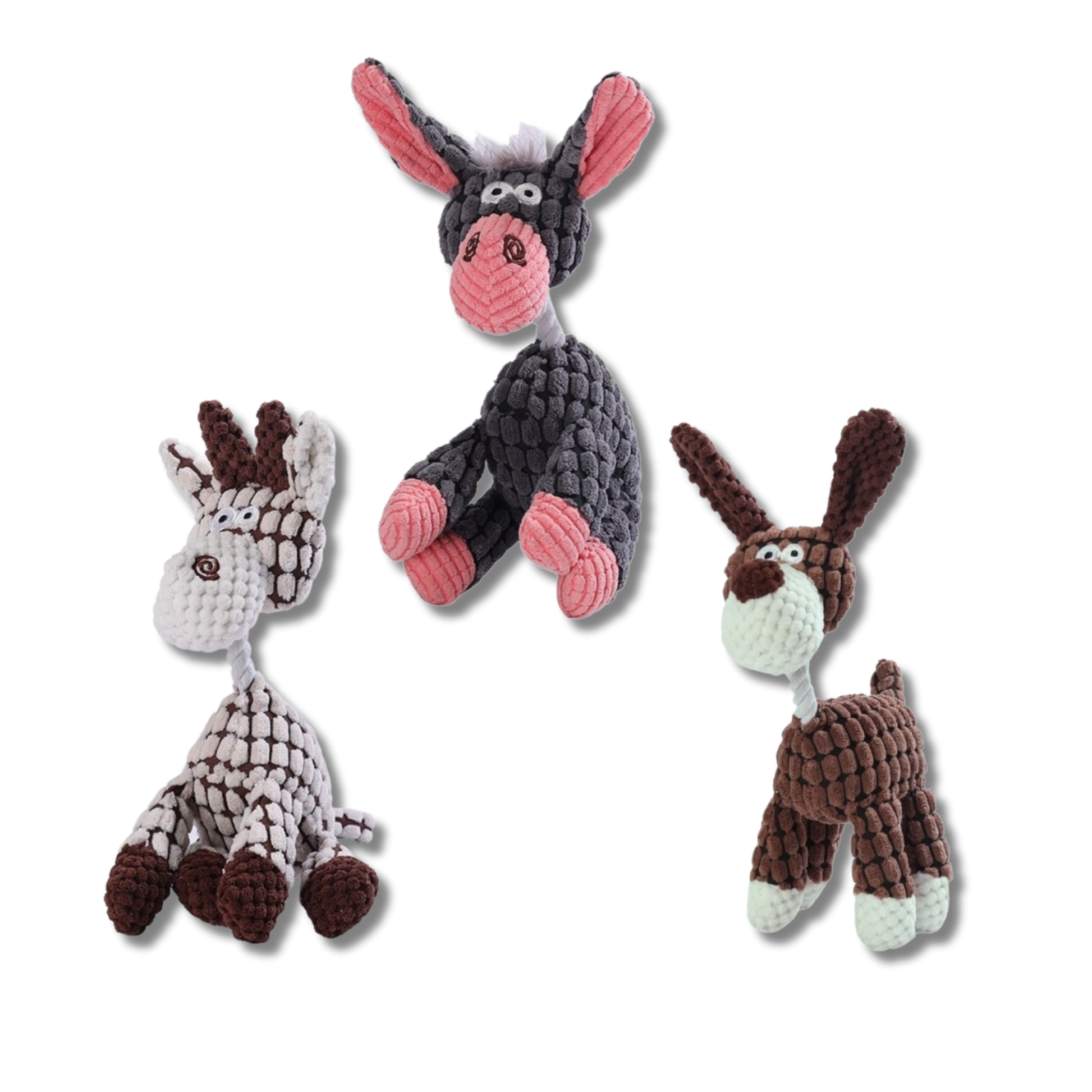 Plush Cat and Dog Toy Online - Von Hound and Friends