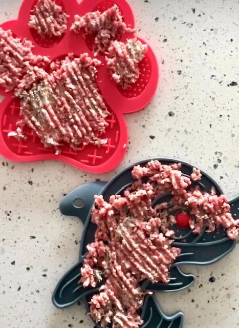 Photo of lickimats with food