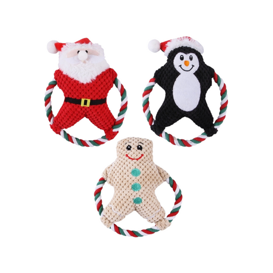 Christmas Rope Dog Toy - Von Hound and Friends