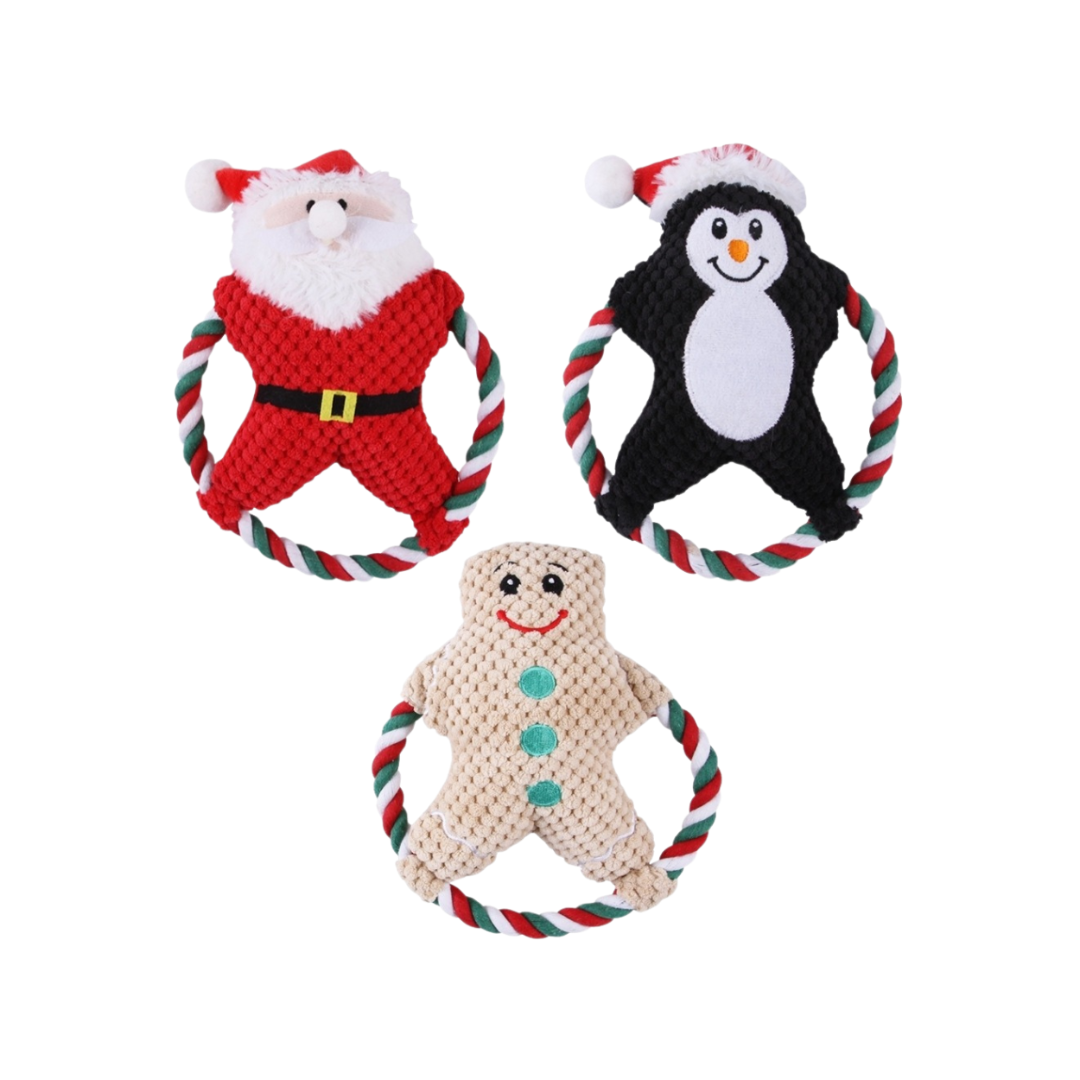 Christmas Rope Dog Toy - Von Hound and Friends
