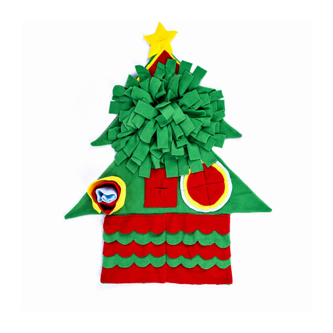 Christmas Tree Snuffle Mat for Dogs - Von Hound and Friends
