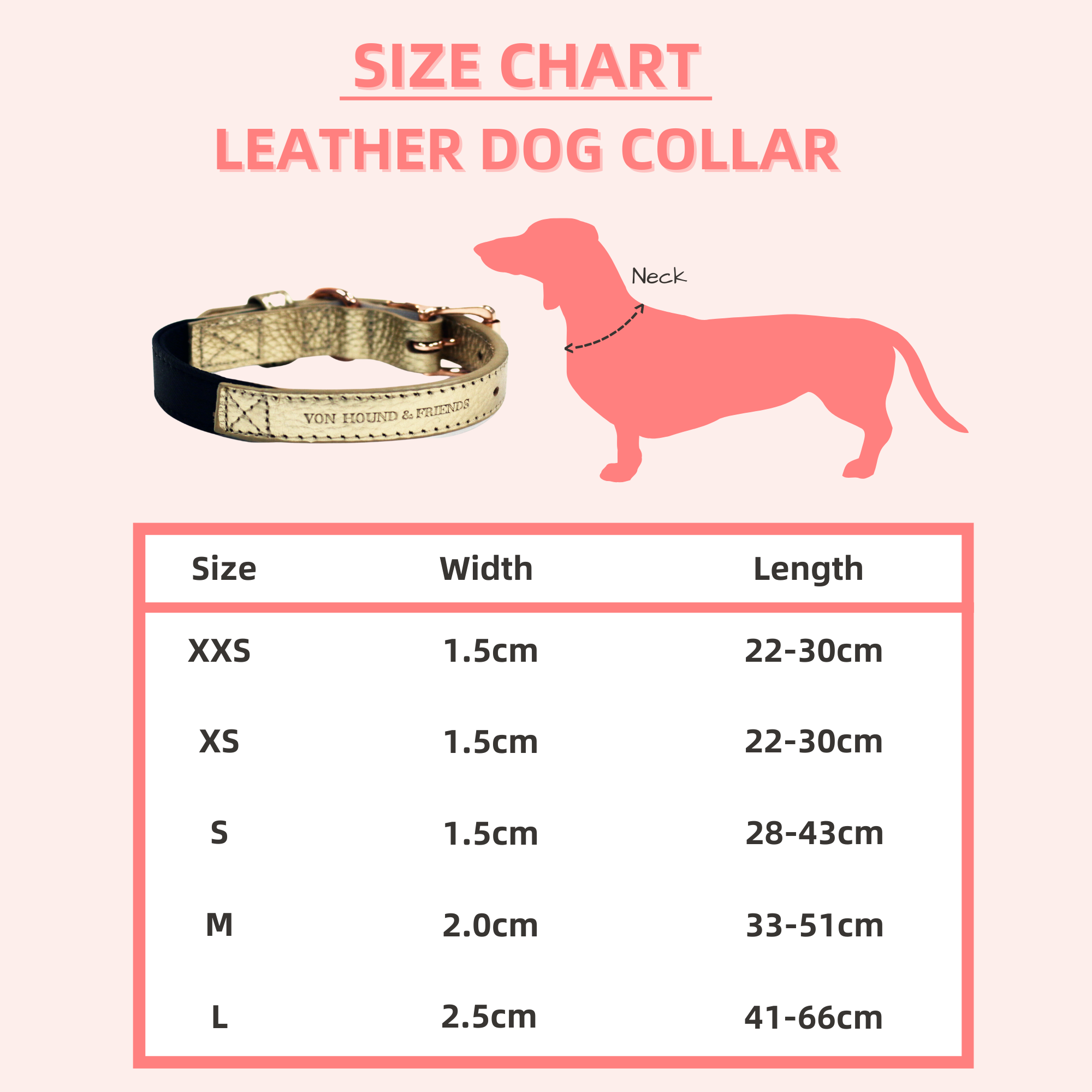 Valentina Leather Pet Collar