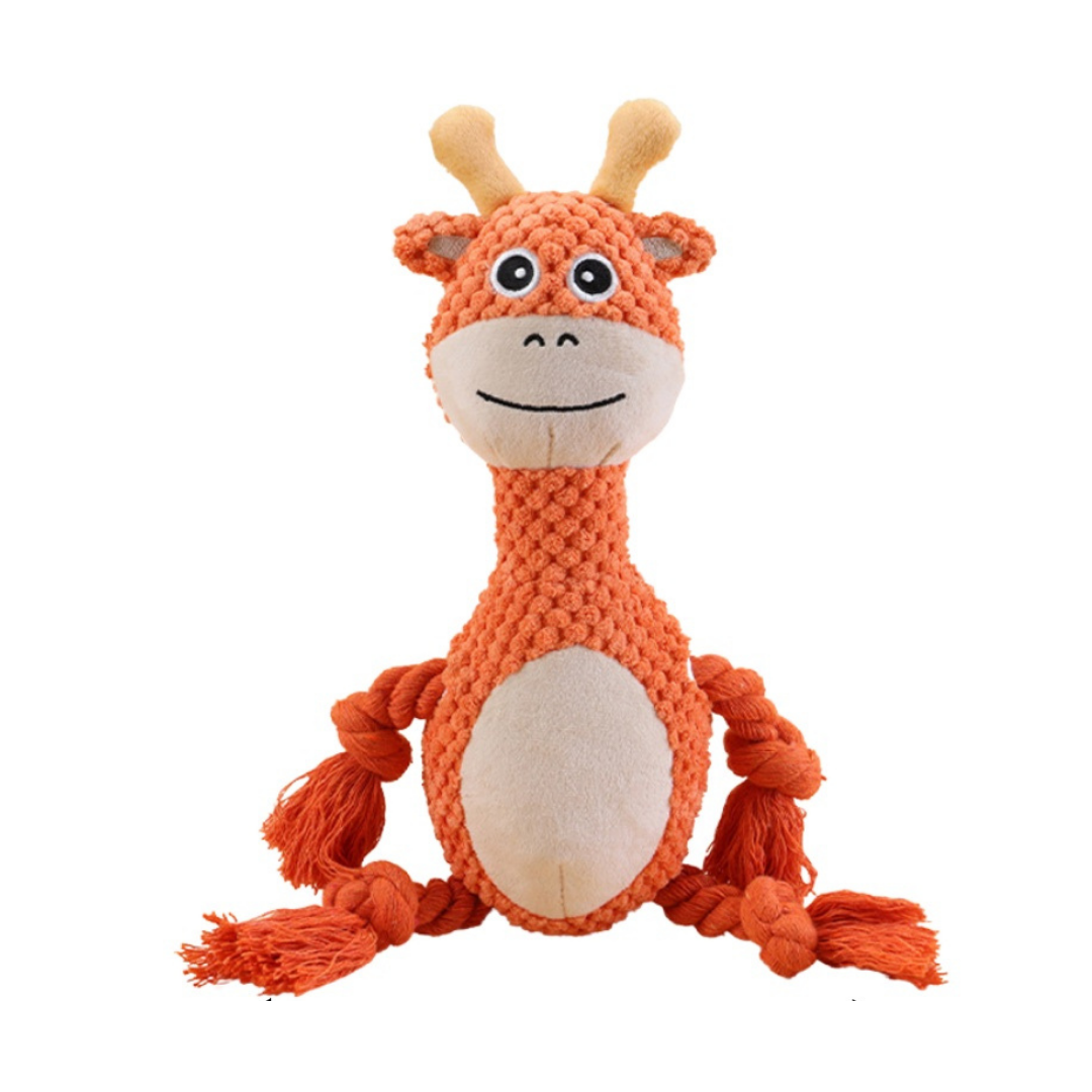 Giraffe Rope Dog Toy - Von Hound and Friends