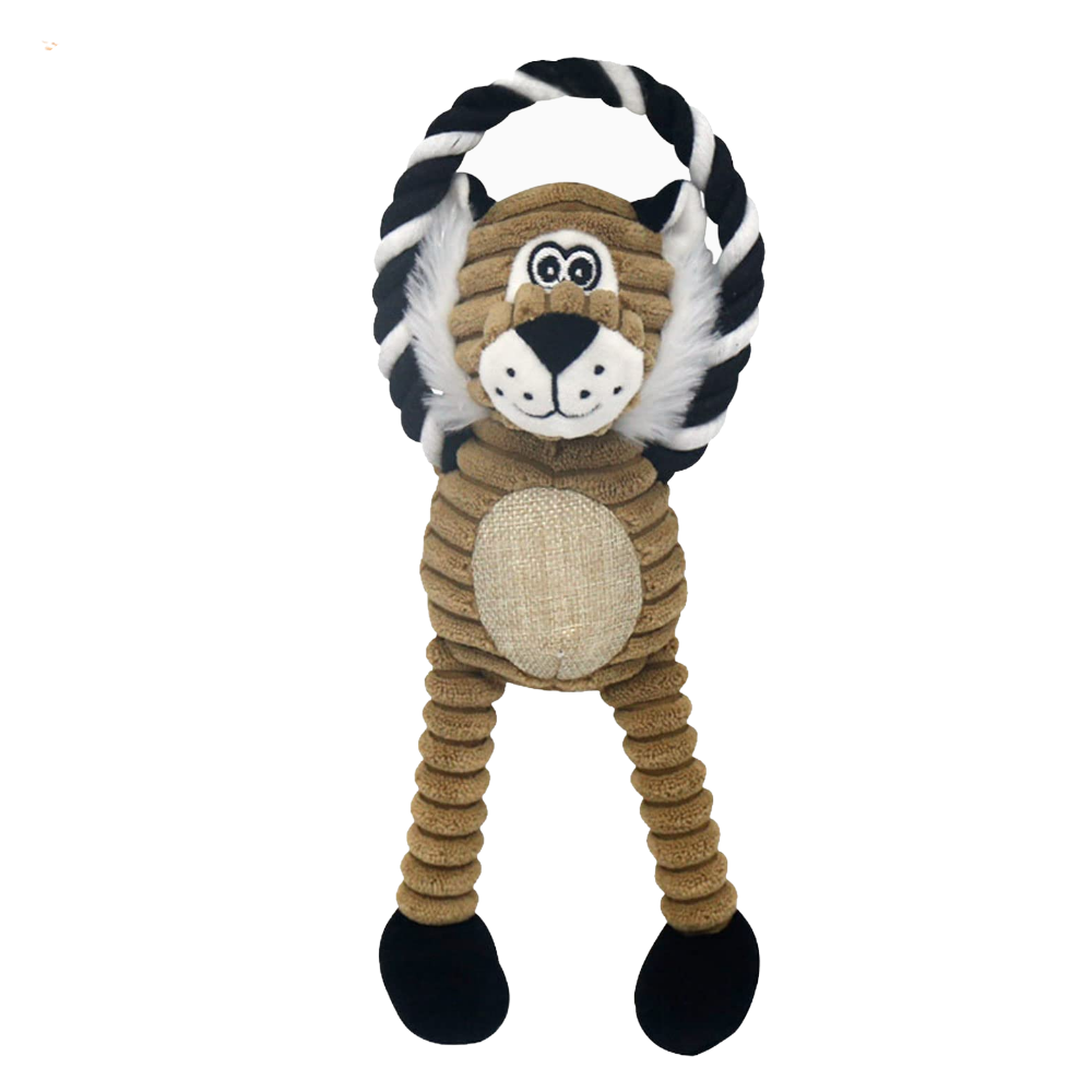 Safari Rope Plush Dog Toy - Von Hound and Friends