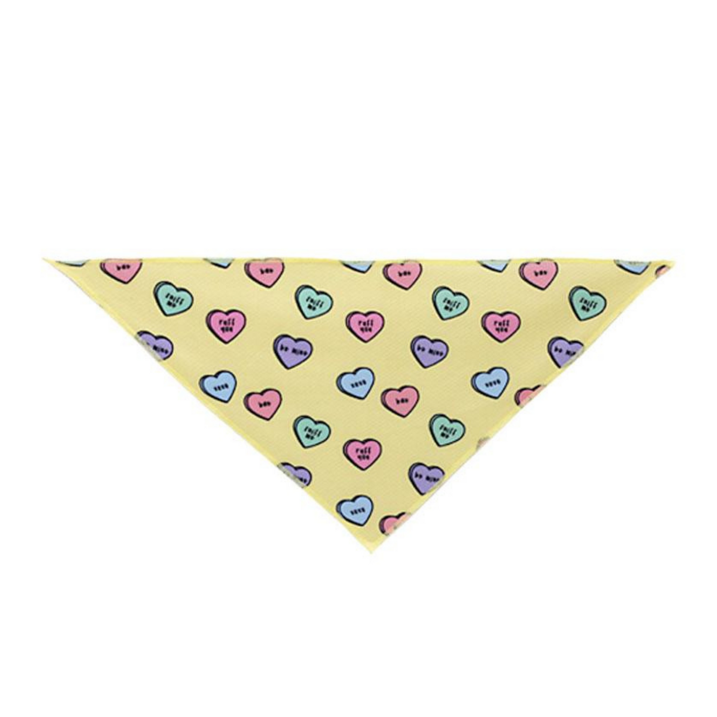 Love Heart Shaped Pet Bandana - Von Hound and Friends