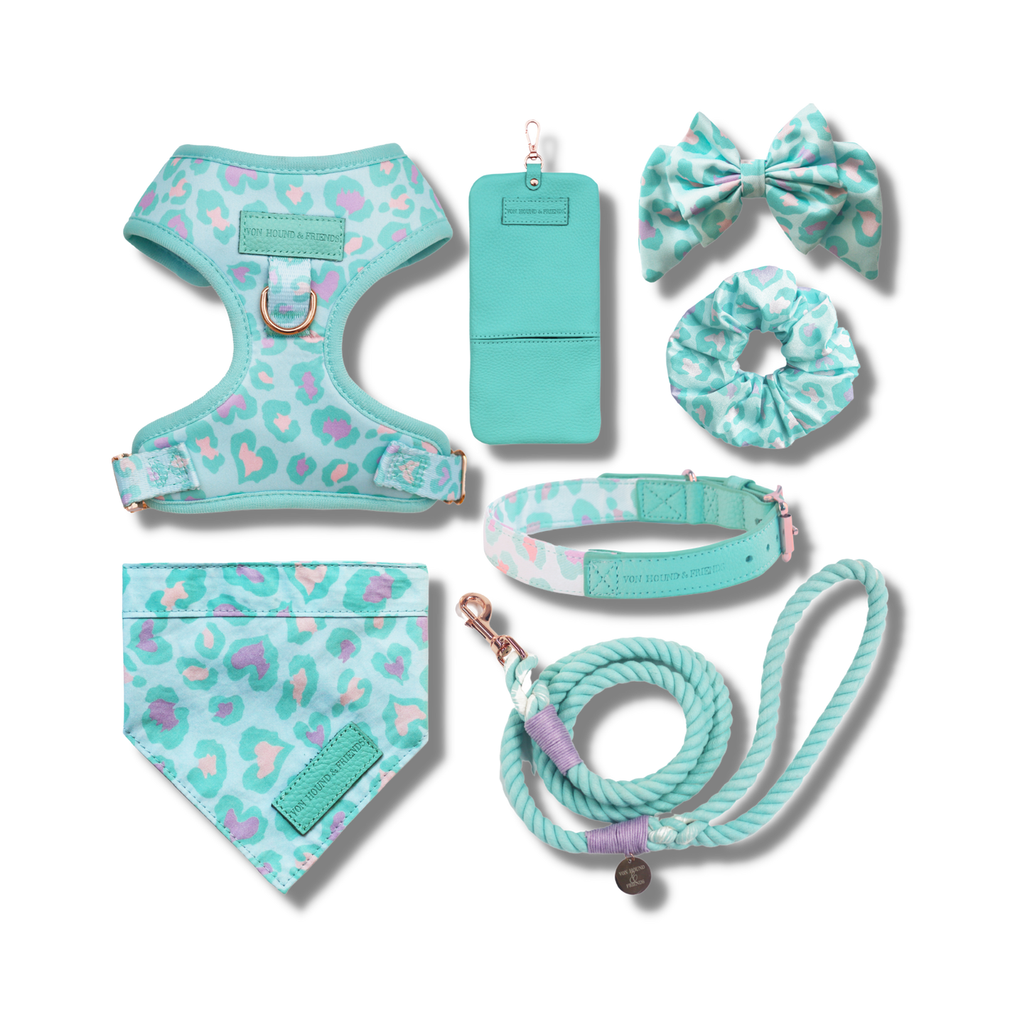 Blue Crush Leopard Collection - Von Hound and Friends