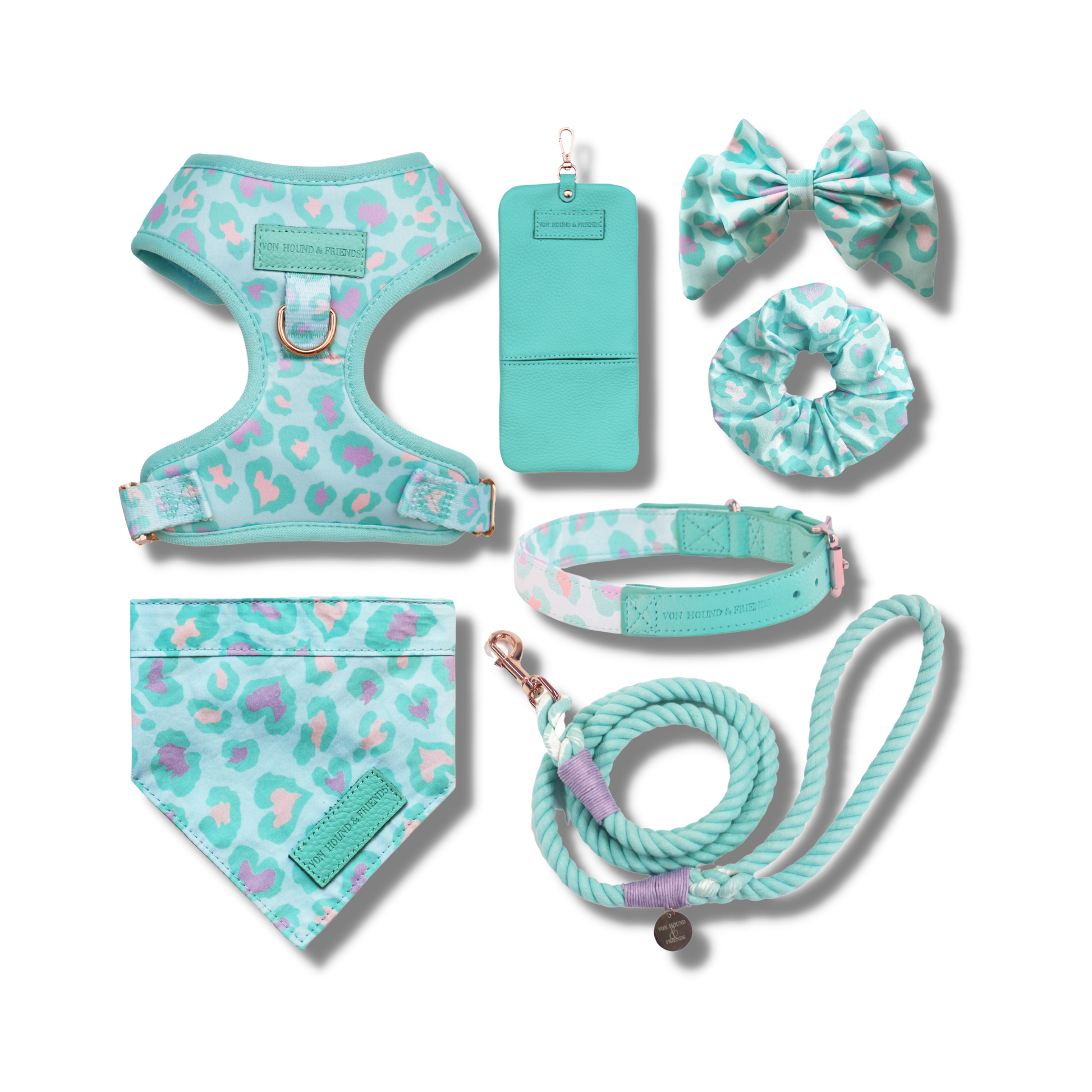 Blue Crush Leopard Collection - Von Hound and Friends