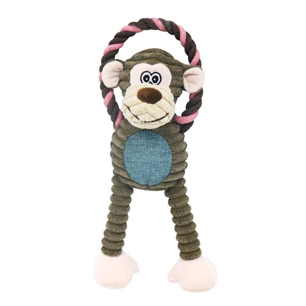 Safari Rope Plush Dog Toy - Von Hound and Friends