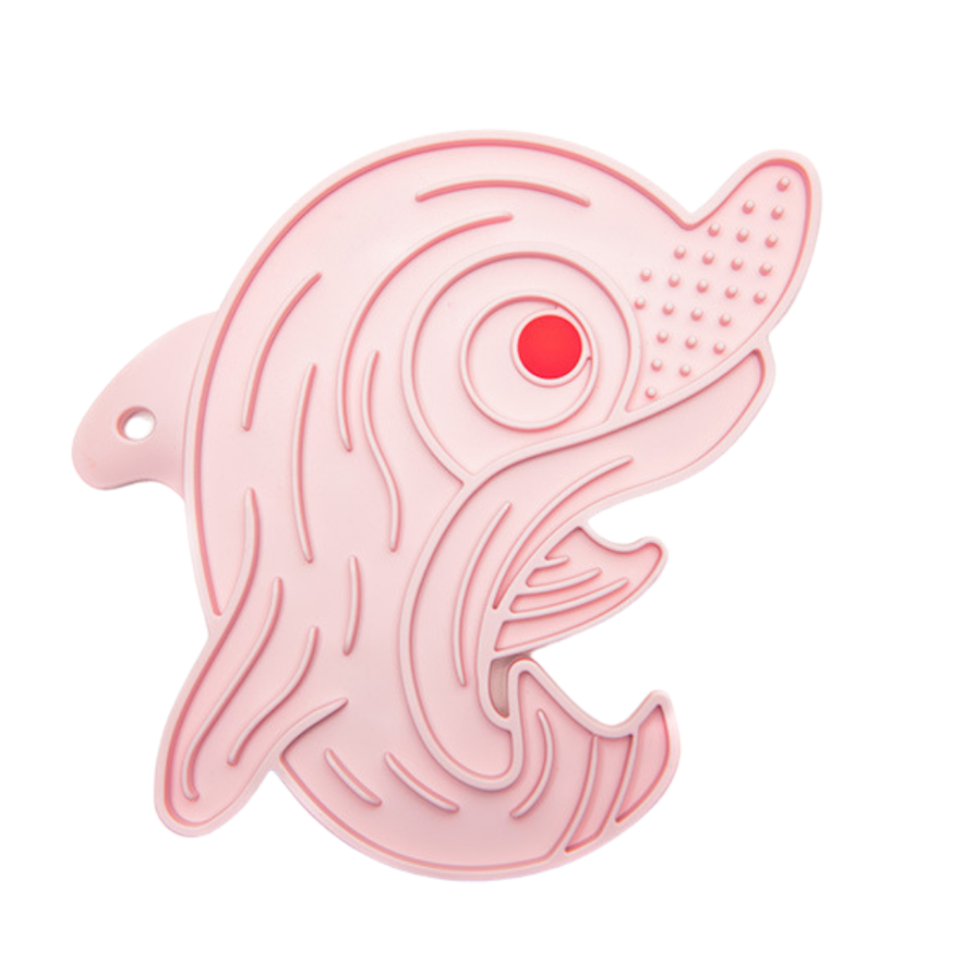 Pink Dolphin Licki Mat for Dogs - Von Hound and Friends