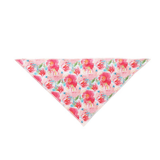 Pink Flower Pet Bandana - Von Hound and Friends