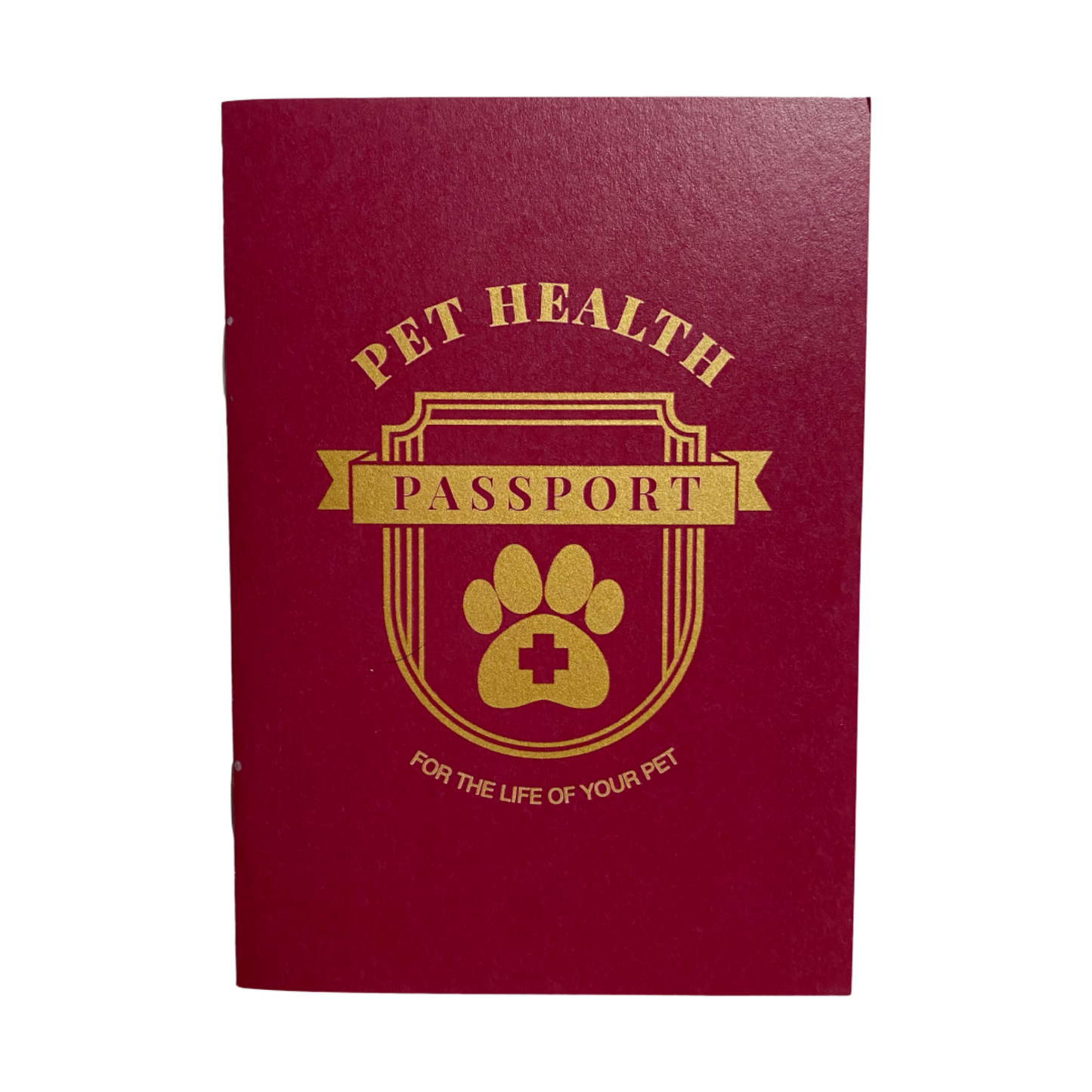 Red Pet Passport by von hound and friends