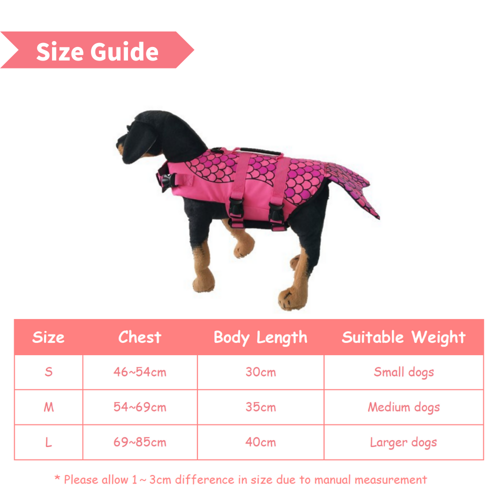 Good2go mermaid dog flotation hot sale vest