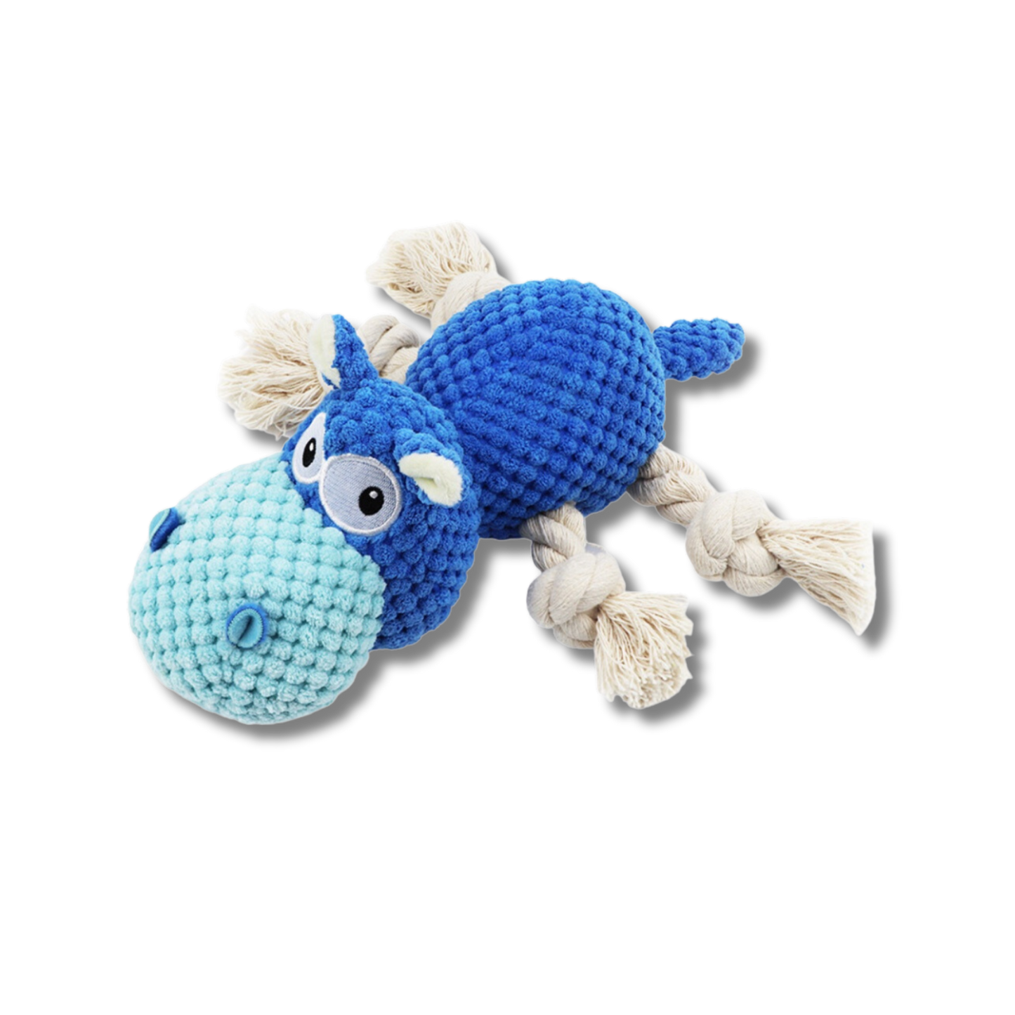 Soft Plush Hippo Toy - Von Hound and Friends