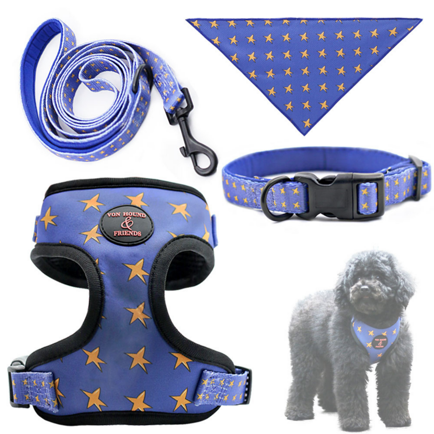 Star Dog Harnesses Bundle - Von Hound and Friends
