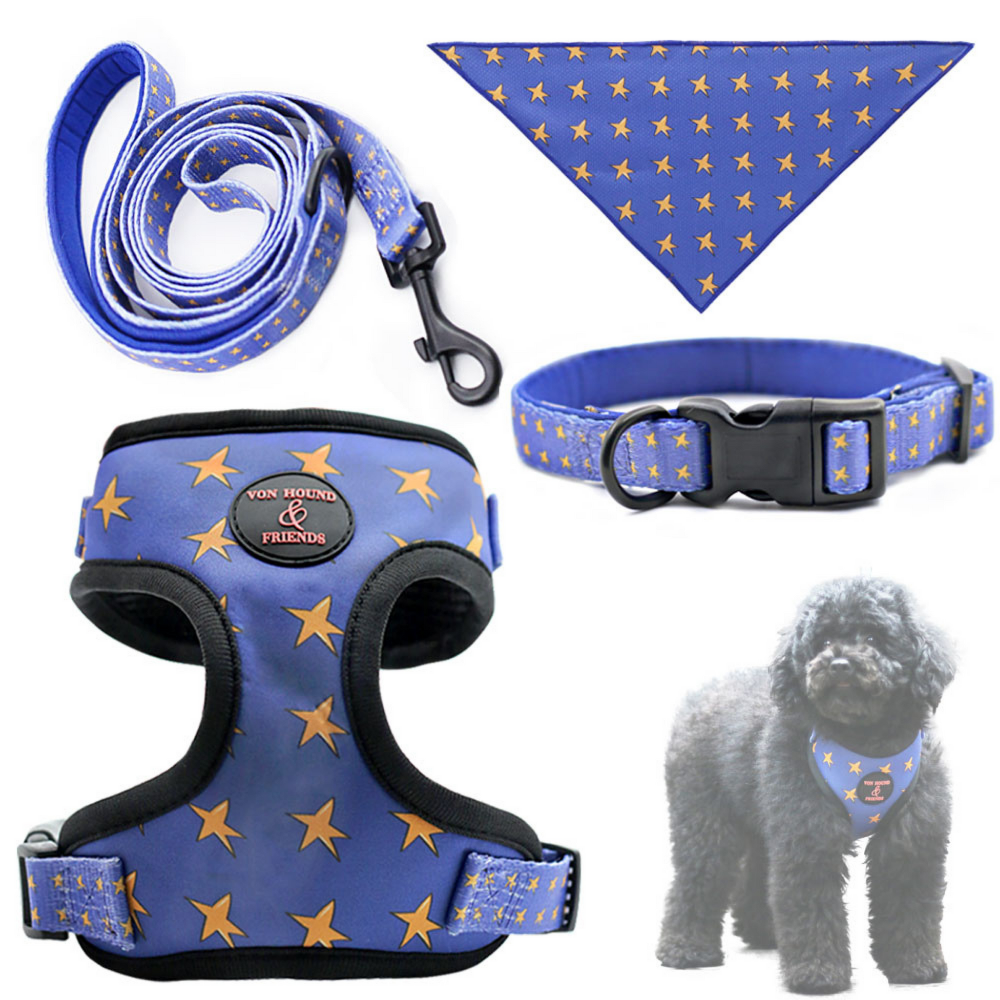 Star Dog Harnesses Bundle - Von Hound and Friends