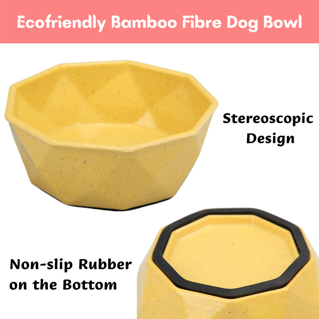 Von Hound and Friends Bamboo Dog Bowl