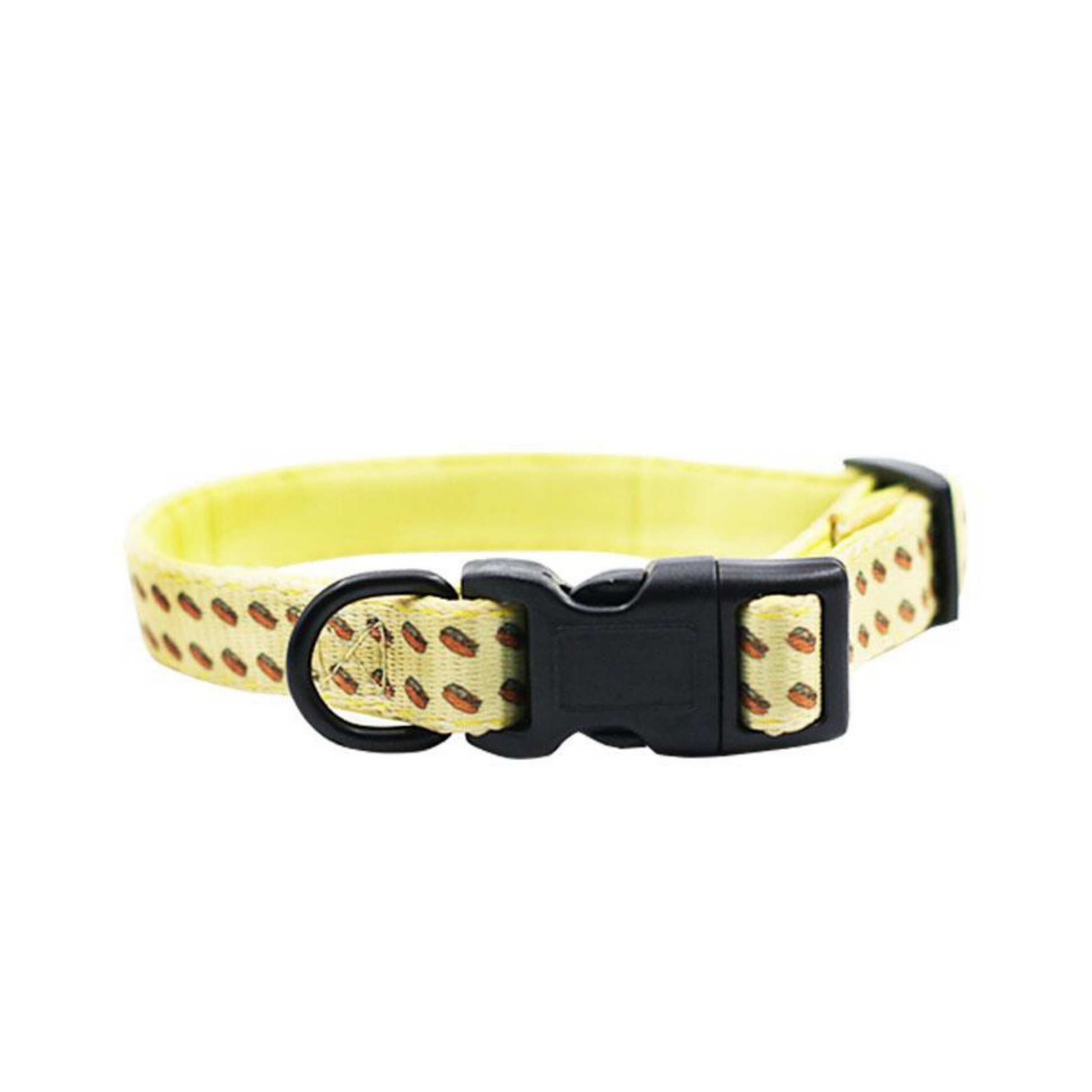 Yellow Print Dog Collar - Von Hound and Friends