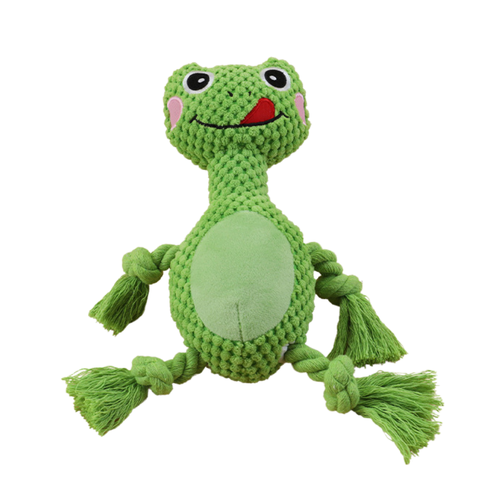 Frog Rope Dog Toy - Von Hound and Friends