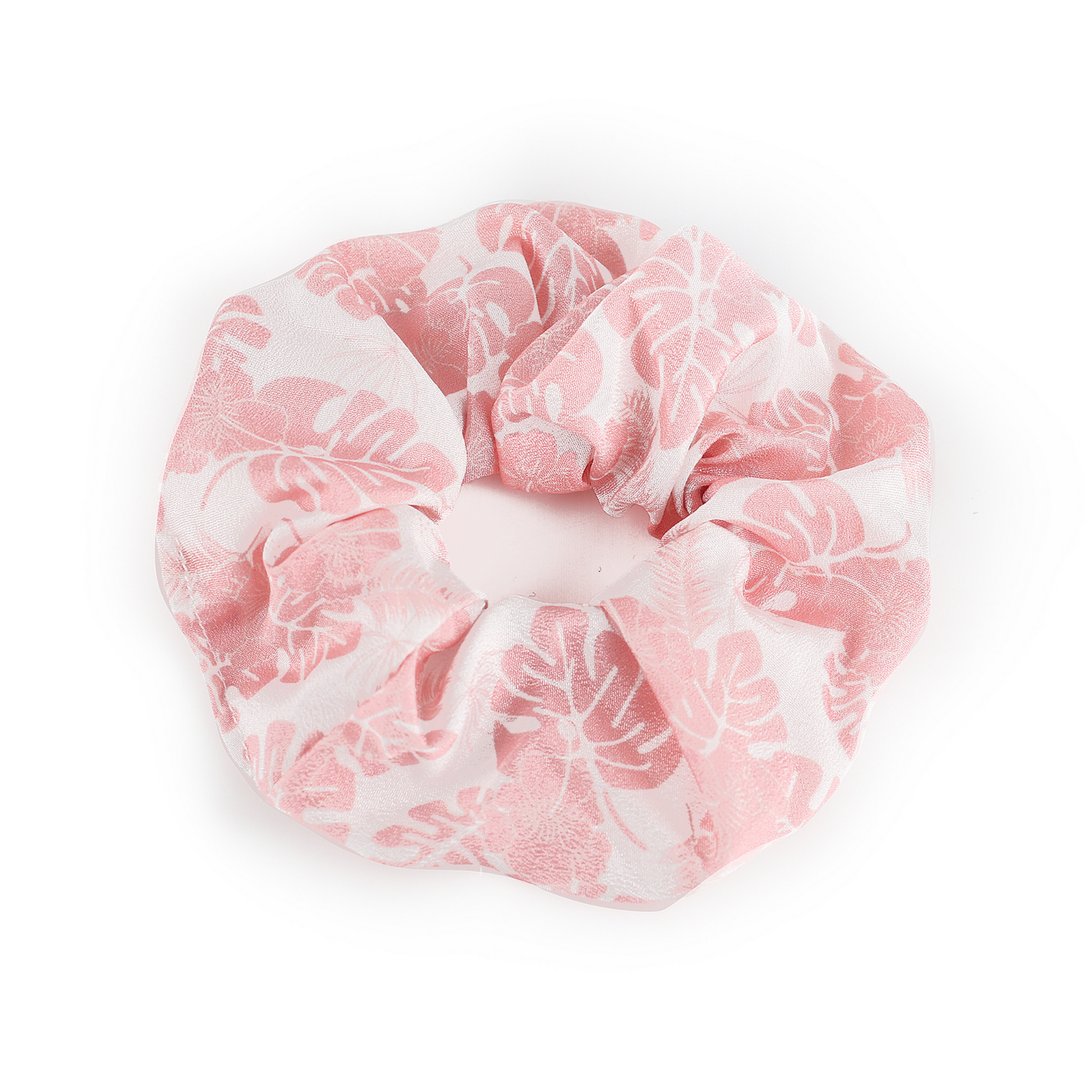 White and Pink Flower hair scrunchie - von hound and friends